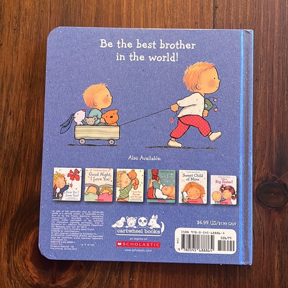 ANY OFFER ACCEPTED! I am a Big Brother board book by Caroline Jayne Church. GUC. - Picture 5 of 5